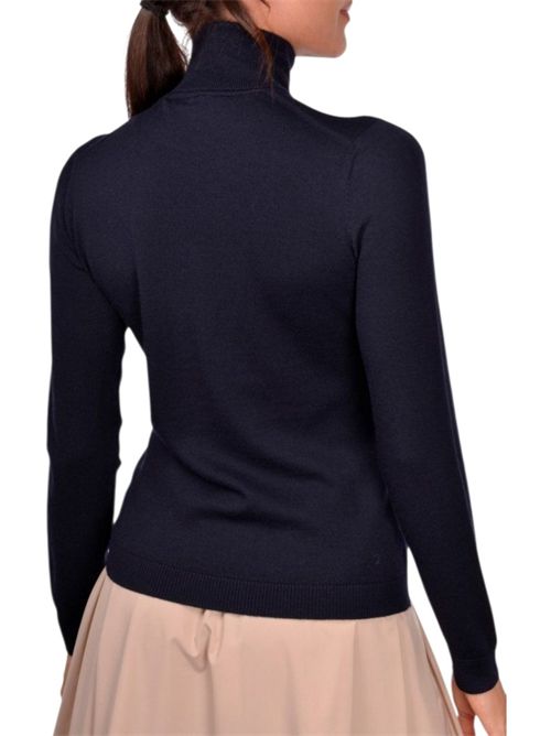 dolcevita sottogiacca blu La fileria | 54213-14202598